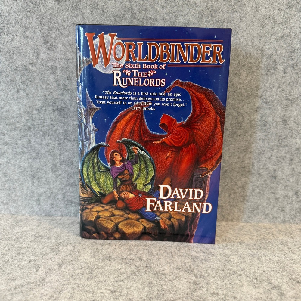 Worldbinder by David Farland #6 in The Runelords series Fantasy Novel Hardcover